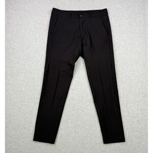 Lululemon Pants Mens 34x30 Black Commission Slim Fit 5 Pocket Warpstreme Golf